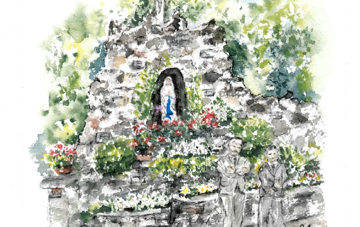 Aquarell Espen