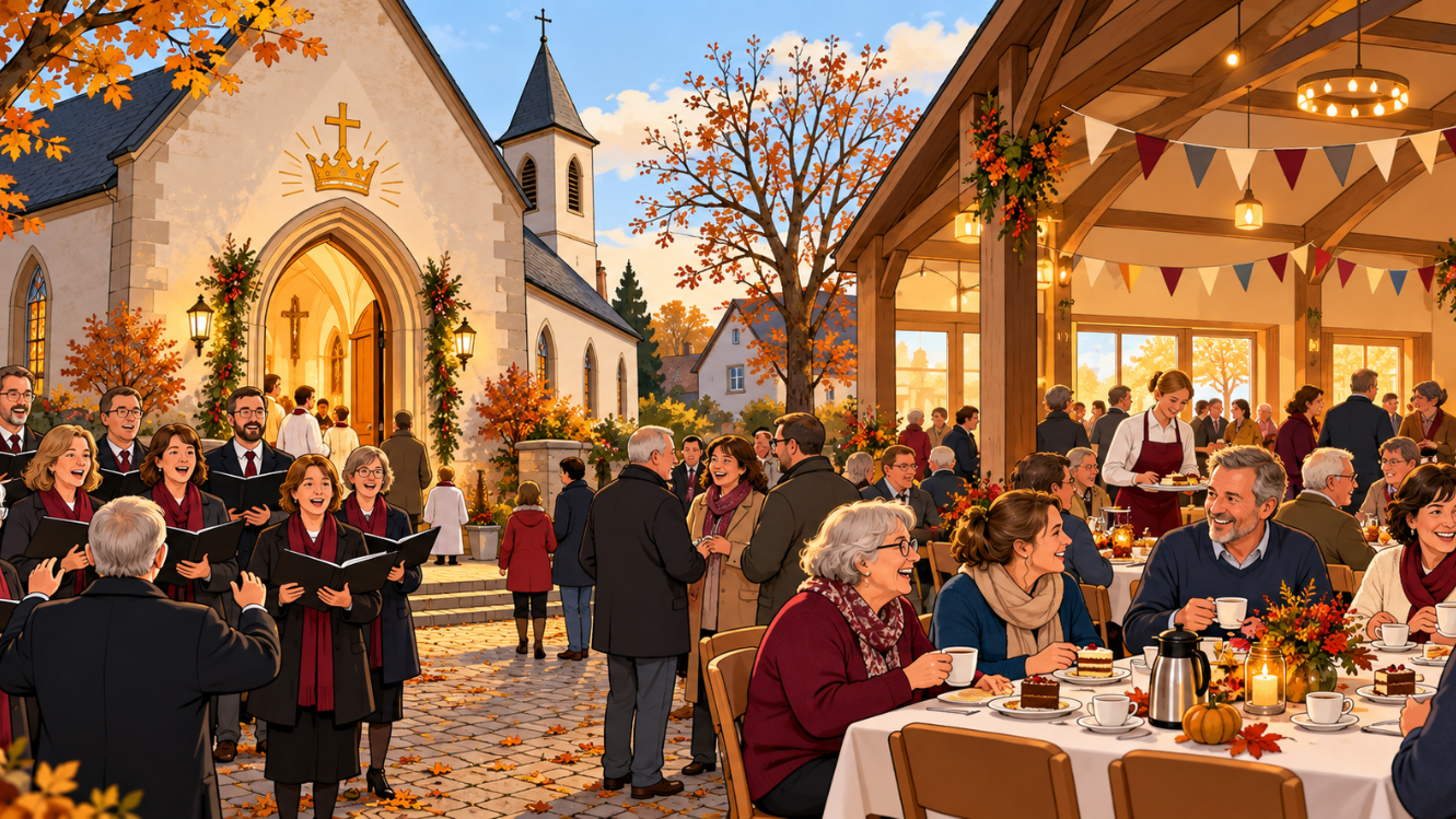 Artikelbild Schwarzenholzer Kirchentag (KI-generiertes Symbolbild)