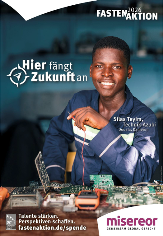 Plakat misereor Fastenaktion 2026